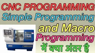 CNC PROGRAMMING. SIMPLE PROGRAMMING AND MACRO PROGRAMMING ME KYA ANTAR HAI. Macro Programming. ￼