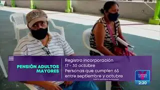 Pensión para Adultos Mayores 2022: esta son las fechas de registro | Noticias con Yuriria Sierra