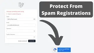 Recaptcha in Laravel Jetstream and Breeze: Demo Project