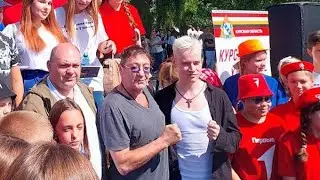 Григорий Лепс и Shaman посетили Курск