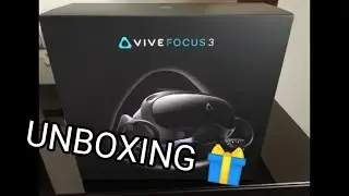 HTC VIVE FOCUS 3: Introduction + Unboxing (No commentary)