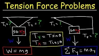 Tension Force Physics Problems