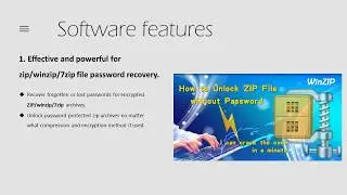 Introduce leading ZIP password recovery tool  how to recover forgotten ZIP file password