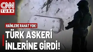 TÜRK ASKERİ PKK'NIN İNİNE GİRDİ! U Tipi Mağaralar Adım Adım İfşa Oldu!