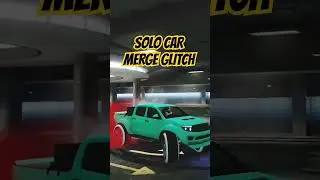 SOLO CAR MERGE #gta5 #moddedcars #gtaonline #shorts