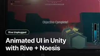 Create animated UI in Unity using Rive and Noesis