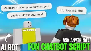 Roblox Chatbot Ai Script ~ Ask Anything, Works Just Like ChatGpt! | Envixity Scripts