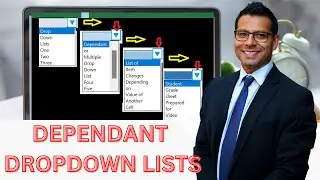 Mastering Dropdown LISTS - Multiple & Dependent LIST in excel without duplicates in Excel