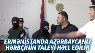 Qafanda Azərbaycan əsgərinin qapalı məhkəməsi başladı: Zalda qalmaqal düşdü