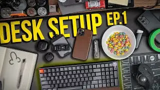 Work From Home Desk Setup/Studio 2021 - Whats On My Desk Ep. 1