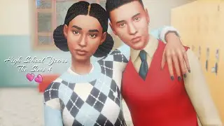 Первая Любовь и Приглашение на Выпускной🎓| Симс 4 Старшая школа | The Sims 4 High School Years #5