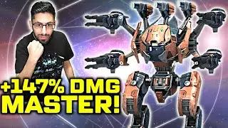 Lockdown Master! TYPHON PULSAR +147% DMG Locking & Destroying Everything | War Robots WR