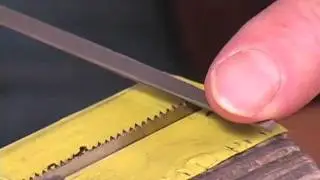 Saws Part 1: Saw Techniques & Sharpening a Rip Saw