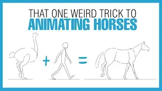 That One Weird Trick to Animating Horse Walks