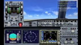 FSX - Landing with ILS - Airbus A321