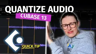 HOW TO QUANTIZE AUDIO | Quick Tip Cubase 13