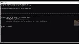 How to exit from sqlcmd in Command prompt?