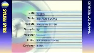 TV TEM | Claquete (14/03/2006)