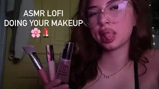 Lofi ASMR doing your makeup 💄 ( personal attention)