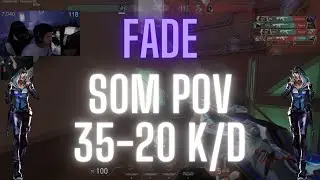 NRG s0m POV Fade on Ascent 35-20 K/D (VALORANT  Pro POV)