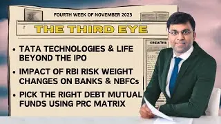 Tata Technologies After-IPO-Life, RBI's Risk Weight Changes & Debt Fund's PRC Matrix | THE THIRD EYE