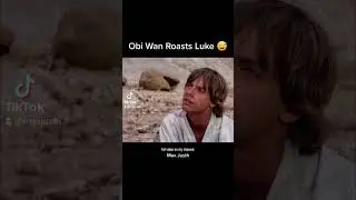 Obi Wan ROASTS Luke #starwars #obiwankenobi #obiwan #lukeskywalker #starwarsmemes #jedi #disneyplus