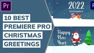 10 Best Premiere Pro Christmas Greetings Templates 2023