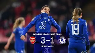 Arsenal v Chelsea (3-1) | Highlights | FA Womens League Cup