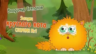 ДЛЯ САМЫХ МАЛЕНЬКИХ новый мультик с ЗАГАДКАМИ КРУГЛОГО КОТА | Сборник на стихи Владимира Степанова