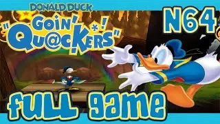 Donald Duck: Goin Quackers | Quack Attack Walkthrough FULL GAME Longplay (N64)