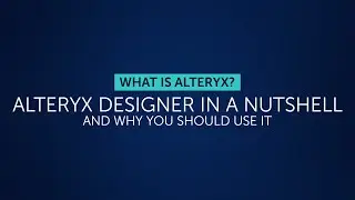 What is Alteryx?