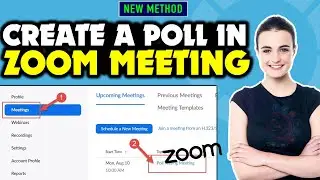 How to create a poll in zoom meeting 2024