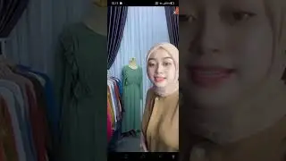 🟠LIVE TANTE JILBAB JUALAN ONLINE MEMAKAI ROK BIKIN GAGAL FOKUS