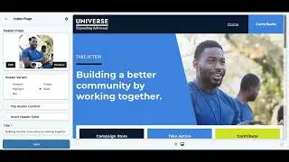 Universe Website Builder Demo