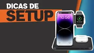 Unboxing | Carregador de mesa Sem Fios para celular e smartwatch