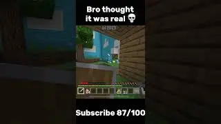 It wasn’t real? 😨 #minecraft #gaming #memes #minecraftmeme