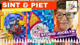 Studio Jocelyn - Online Tekenlessen voor kinderen - Sint en Piet