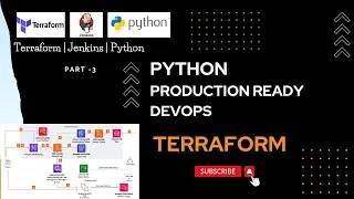 Python Django Production Deployment | Devops | Terraform & Bastion Host Setup | PART- 3