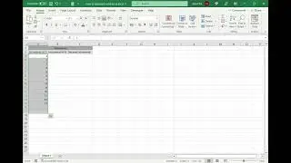 How to sequence numbers in Excel