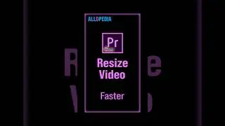 Premiere Pro : How to Resize Video Clips and Images (Fast Tutorial) 
