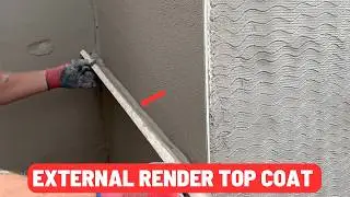 External Render Top Coat Tips