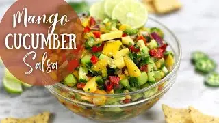 Crisp and Refreshing Mango Cucumber Salsa | How To Make Mango Salsa for Tacos