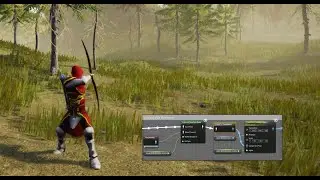 Unreal Bow and Arrow - Turn around While Aiming - UE4 Tutorials #172