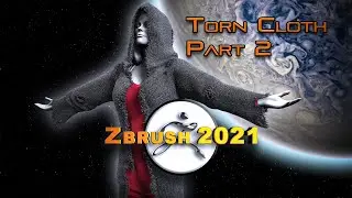 Torn Cloth Zbrush 2021 Part 2