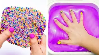 Oddly Satisfying Slime Video | ASMR Meditation For Relax! 2700