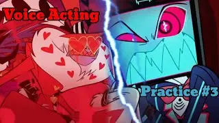 Voiceover Practice #3 - Vox and Valentino (Hazbin Hotel) (Language Waring)