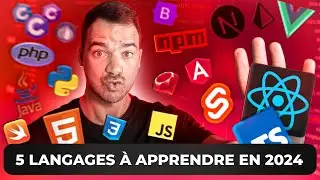 Top 5 des Langages de Programmation à Apprendre en 2024 (Pour Décrocher un Job Rapidement)