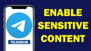 How To Enable Sensitive Content On Telegram | Sensitive Content Not Showing Telegram