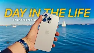 iPhone 16 Pro Max - Real Day In The Life Review (Battery & Camera Test)