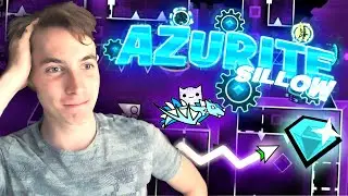 💎 AZURITE... Фановый, Сложно-Лёгкий, Эффектный ► Geometry Dash